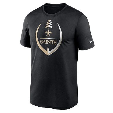 Men's Nike Black New Orleans Saints Icon Legend Performance T-Shirt
