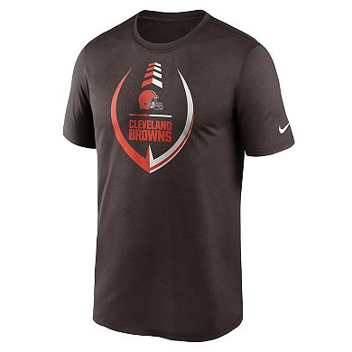 Men's Nike Brown Cleveland Browns Icon Legend Performance T-Shirt
