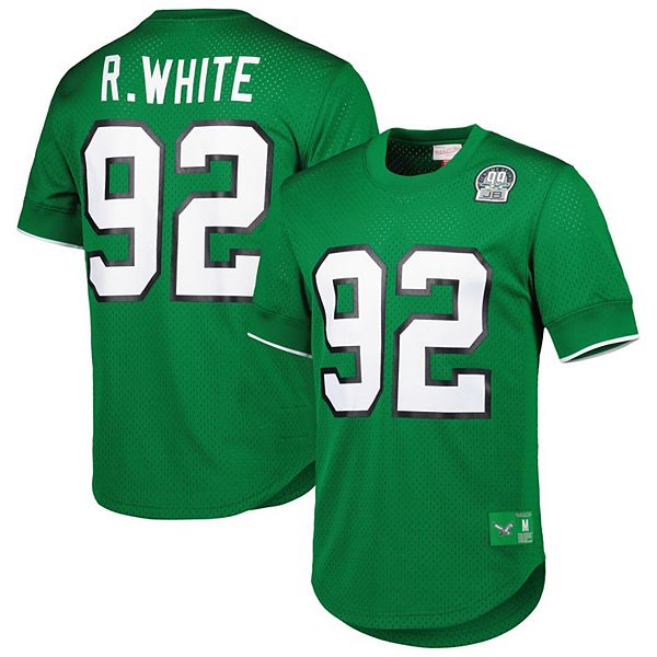 Mitchell & Ness Men's Mitchell & Ness Reggie White Black/Green Philadelphia  Eagles Retired Player Graphic Tank Top