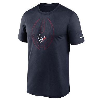 Men's Nike Navy Houston Texans Team Legend Icon Performance T-Shirt