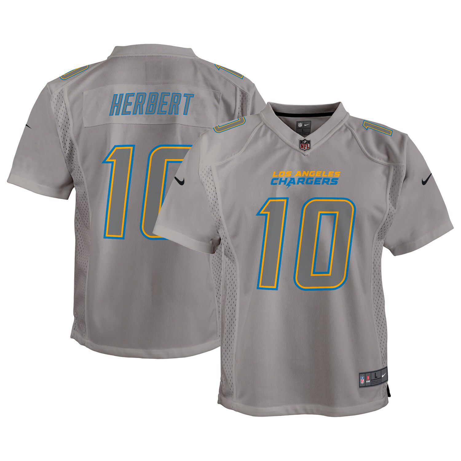 Men's Nike Justin Herbert Navy Los Angeles Chargers Vapor F.U.S.E. Limited Jersey Size: Large