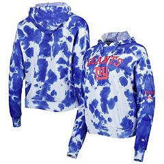 47 Brand / Women's New York Giants White Lizzy Cut Off Hoodie