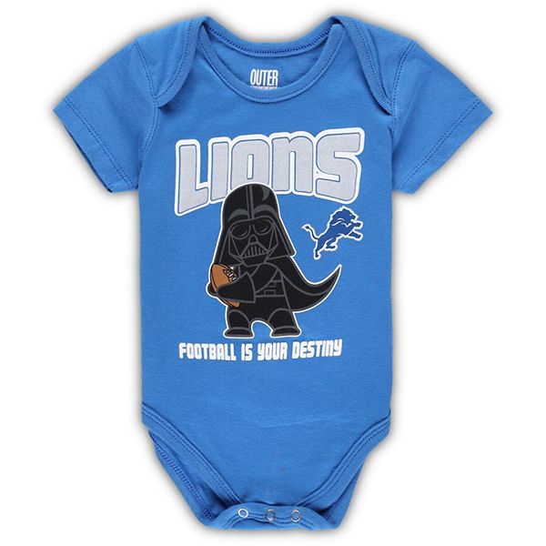 Dallas Cowboys Newborn Star Wars Stay On Target Bodysuit - Navy