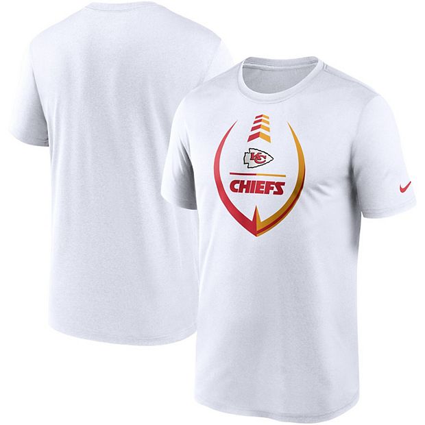 Men's Nike White Kansas City Chiefs Icon Legend Performance T-Shirt