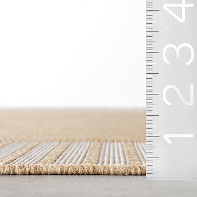 Rugs USA Asha Simple Border Indoor/Outdoor Area Rug