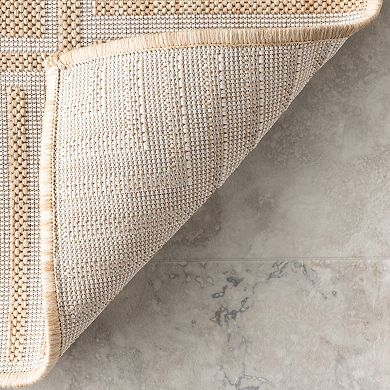 Rugs USA Asha Simple Border Indoor/Outdoor Area Rug