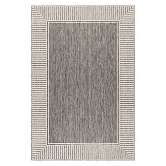 Rugs USA Asha Simple Border Indoor/Outdoor Area Rug