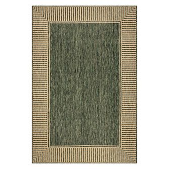 Rugs USA Asha Simple Border Indoor/Outdoor Area Rug