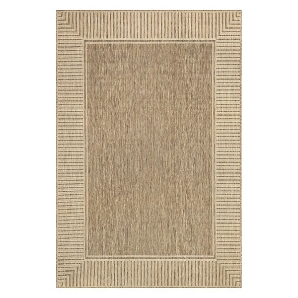 Asha Simple Border Indoor/Outdoor Area Rug — nuLOOM