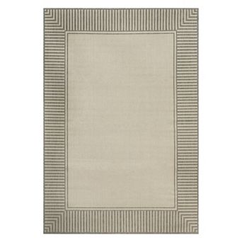 Rugs USA Asha Simple Border Indoor/Outdoor Area Rug