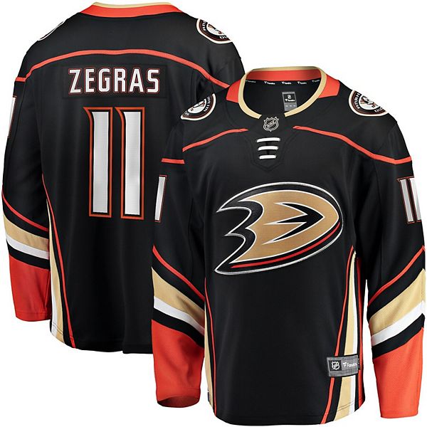 Shop Trevor Zegras Anaheim Ducks Signed adidas Black Authentic Jersey