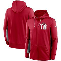 Men's Nike Burgundy Washington Commanders Performance Sideline Lockup  Full-Zip Hoodie