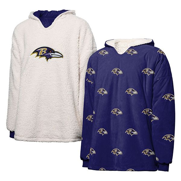 Men's Baltimore Ravens FOCO Purple Holiday Repeat Long Sleeve