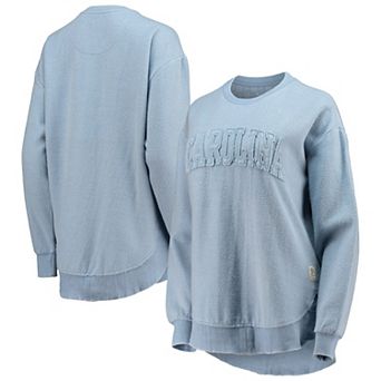Women's Pressbox Carolina Blue North Carolina Tar Heels Ponchoville Pullover Sweatshirt