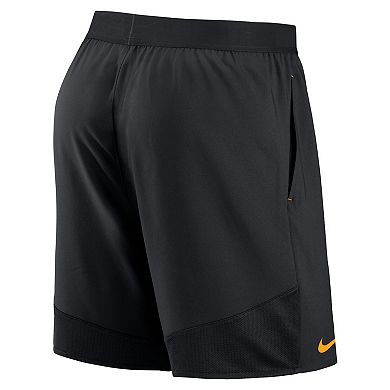 Men's Nike Black Pittsburgh Steelers Stretch Woven Shorts