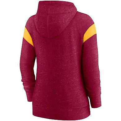 Women's Nike Burgundy/Gold Washington Commanders Monaco Full-Zip Hoodie