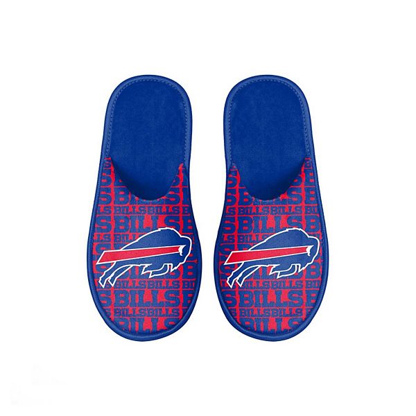 : FOCO NFL Mens Slide Slippers (Buffalo Bills,  us_footwear_size_system, adult, men, alpha, medium, small) : Sports &  Outdoors