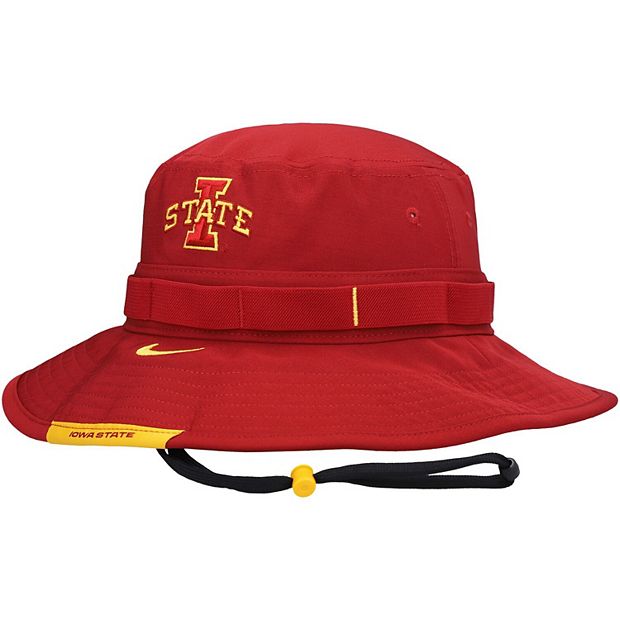 Men s Nike Cardinal Iowa State Cyclones Boonie Performance Bucket Hat