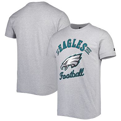 Men's Starter Heathered Gray Philadelphia Eagles Prime Time T-Shirt