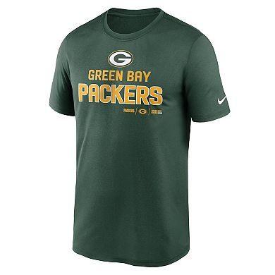 Men's Nike Green Green Bay Packers Legend Community Performance T-Shirt