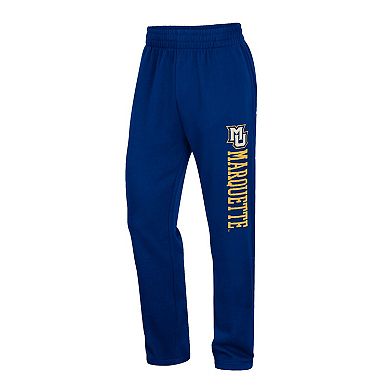 Men's Colosseum Blue Marquette Golden Eagles Wordmark Pants