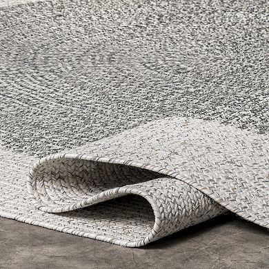 nuLoom Indoor/Outdoor Braided Oralia Area Rug