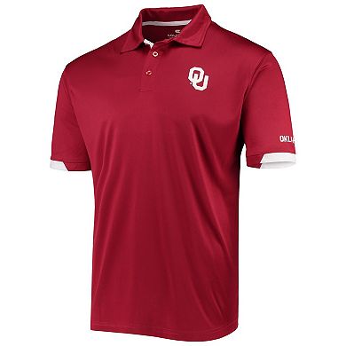 Men's Colosseum Crimson Oklahoma Sooners Santry Polo