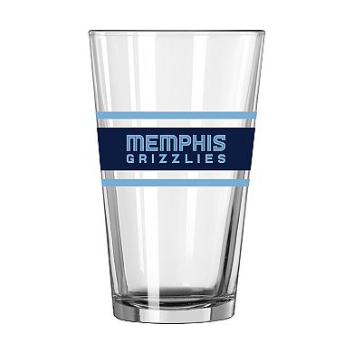 Memphis Grizzlies 16oz. Team Wordmark Game Day Pint Glass