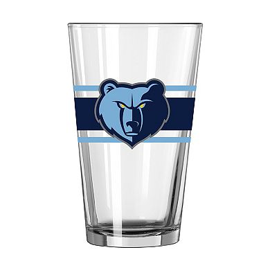 Memphis Grizzlies 16oz. Team Wordmark Game Day Pint Glass