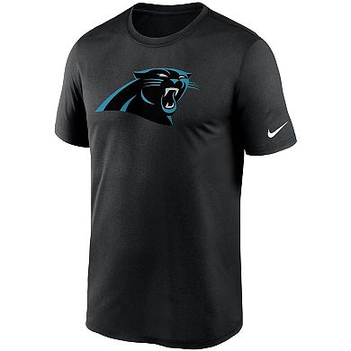 Men's Nike Black Carolina Panthers Logo Essential Legend Performance T-Shirt