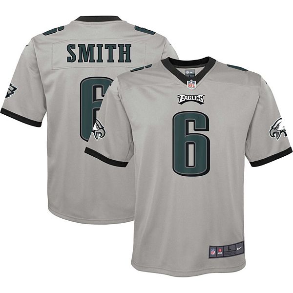 Youth Nike DeVonta Smith White Philadelphia Eagles Game Jersey