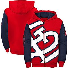 Mlb St. Louis Cardinals Boys' Poly Hooded Sweatshirt : Target