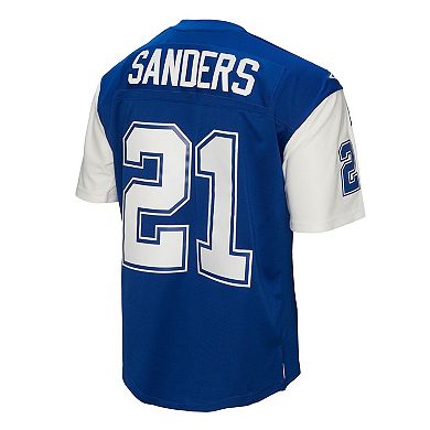 Men's Mitchell & Ness Deion Sanders Navy Dallas Cowboys Legacy Replica Jersey