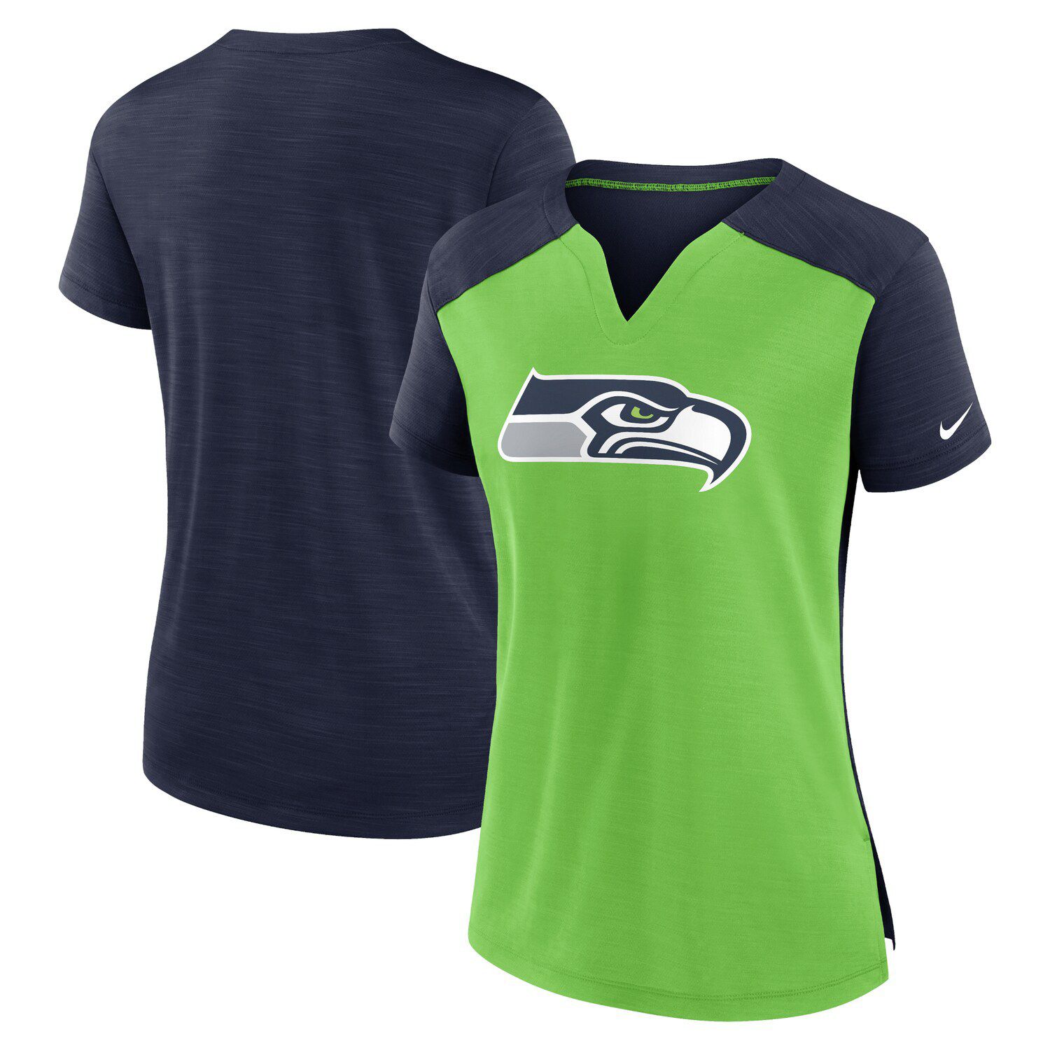 Men's Nike Neon Green Seattle Seahawks Legend Community Performance T-Shirt Size: Large