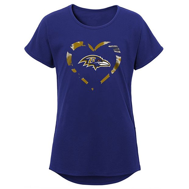 Baltimore Ravens Purple Tie Dye T-Shirt