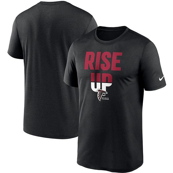 Men's Nike Black Atlanta Falcons Legend Local Phrase Performance T-Shirt