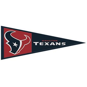 WinCraft Houston Texans 13" x 32" Primary Logo Pennant