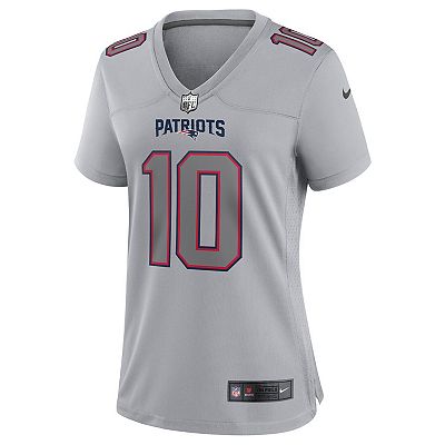 売れ筋商品|||ナイキ カットソー トップス レディース Women's Mac Jones Gray New England Patriots Atmosphere Fashion Game Jersey Gray Women's Nike Mac Jones Gray New England Patriots Atmosphere