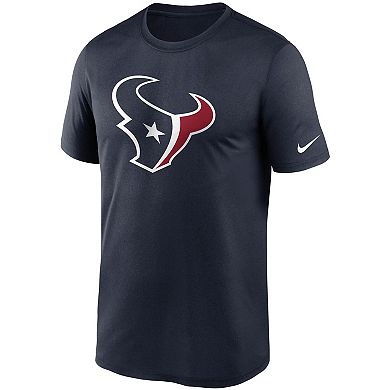 Men's Nike Navy Houston Texans Logo Essential Legend Performance T-Shirt