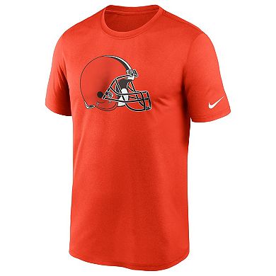 Men's Nike Orange Cleveland Browns Logo Essential Legend Performance T-Shirt