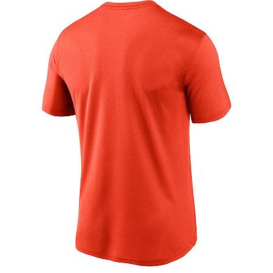 Men's Nike Orange Cleveland Browns Logo Essential Legend Performance T-Shirt