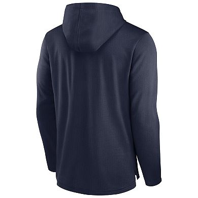 Men's Nike College Navy Seattle Seahawks Performance Team Pullover Hoodie