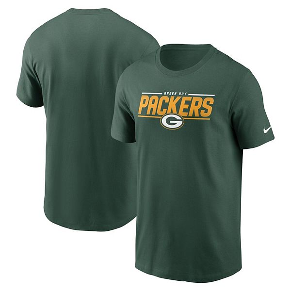 green bay packers nike t shirt