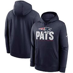 New England Patriots Youth Historic Logo Throwback Prime Pullover Hoodie -  Heathered Gray