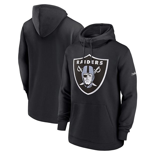 Men's Nike Black Las Vegas Raiders Classic Pullover Hoodie