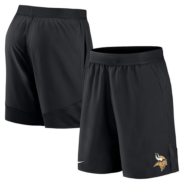 Men's Nike Black Minnesota Vikings Stretch Woven Shorts Size: Medium