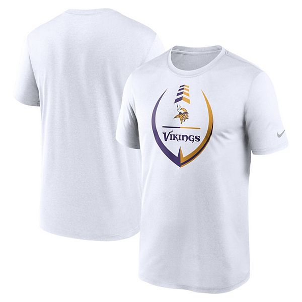 Men's Nike Gray Minnesota Vikings Logo Essential T-Shirt Size: Small