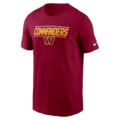 Men's Nike Burgundy Washington Commanders Muscle T-Shirt