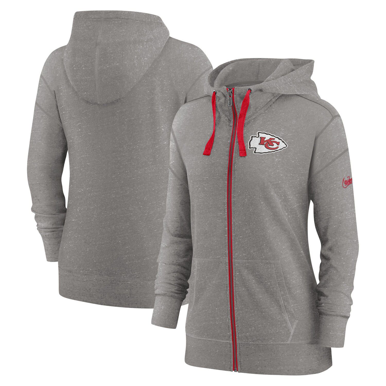 Nike Black Kansas City Chiefs Fan Gear Wordmark Performance Pullover Hoodie