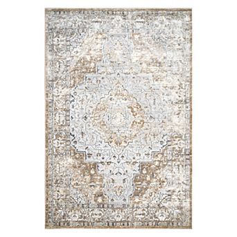 nuLoom Vintage Medallion Thea Area Rug